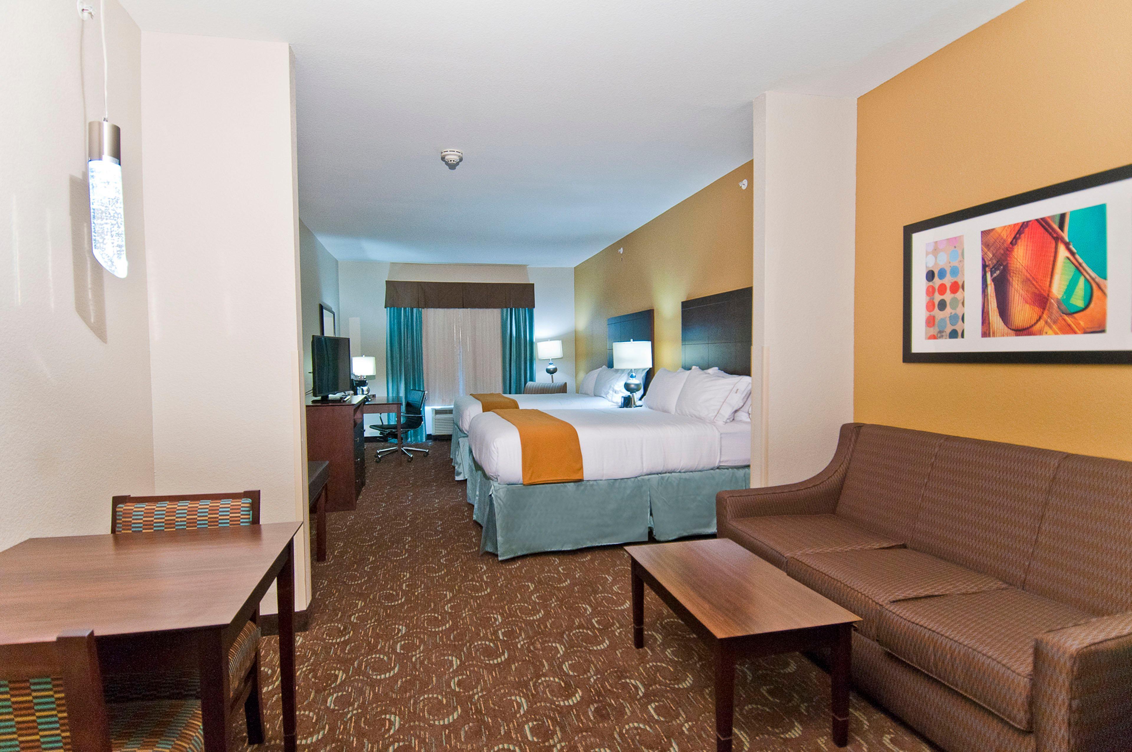 Holiday Inn Express & Suites San Antonio Frost Bank Center By Ihg Exteriör bild